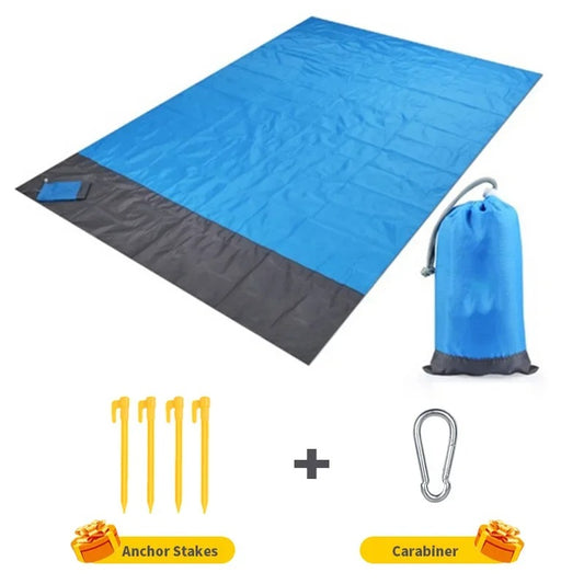 SplashRest Family Sandproof & Waterproof Pocket Beach Mat