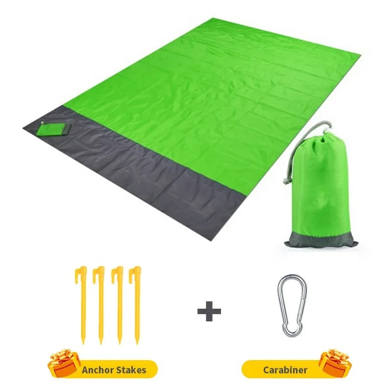 SplashRest Family Sandproof & Waterproof Pocket Beach Mat