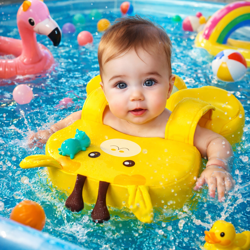 Baby Swimming Pool Floats Non Inflatable