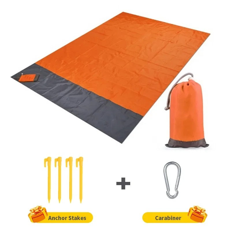 SplashRest Family Sandproof & Waterproof Pocket Beach Mat