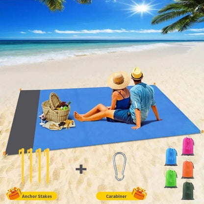 SplashRest Family Sandproof & Waterproof Pocket Beach Mat