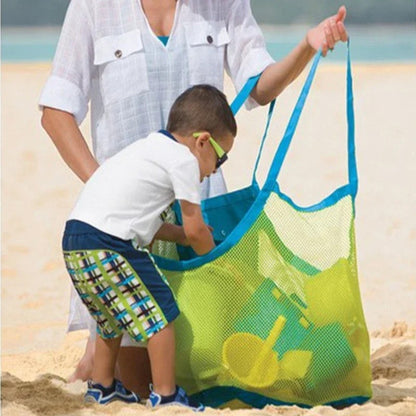Kids Beach Mesh Backpack – Sand Toy & Swim Gear Bag