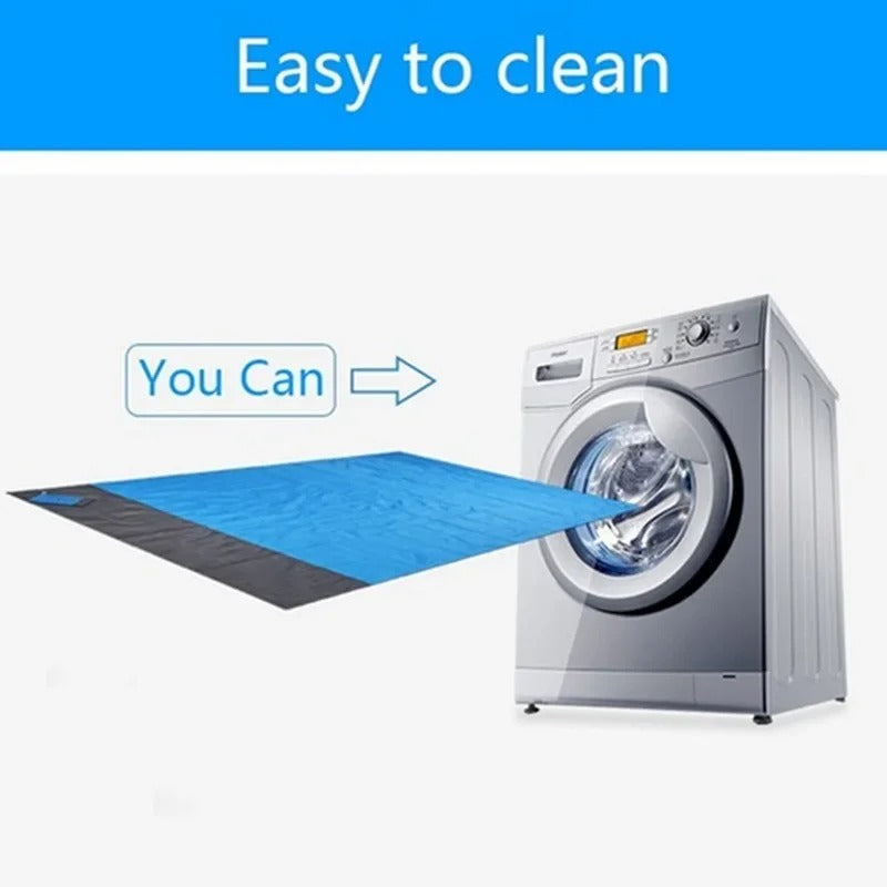 SplashRest Family Sandproof & Waterproof Pocket Beach Mat