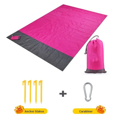 SplashRest Family Sandproof & Waterproof Pocket Beach Mat